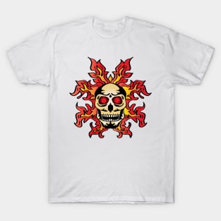 Human skull illustration . T-Shirt